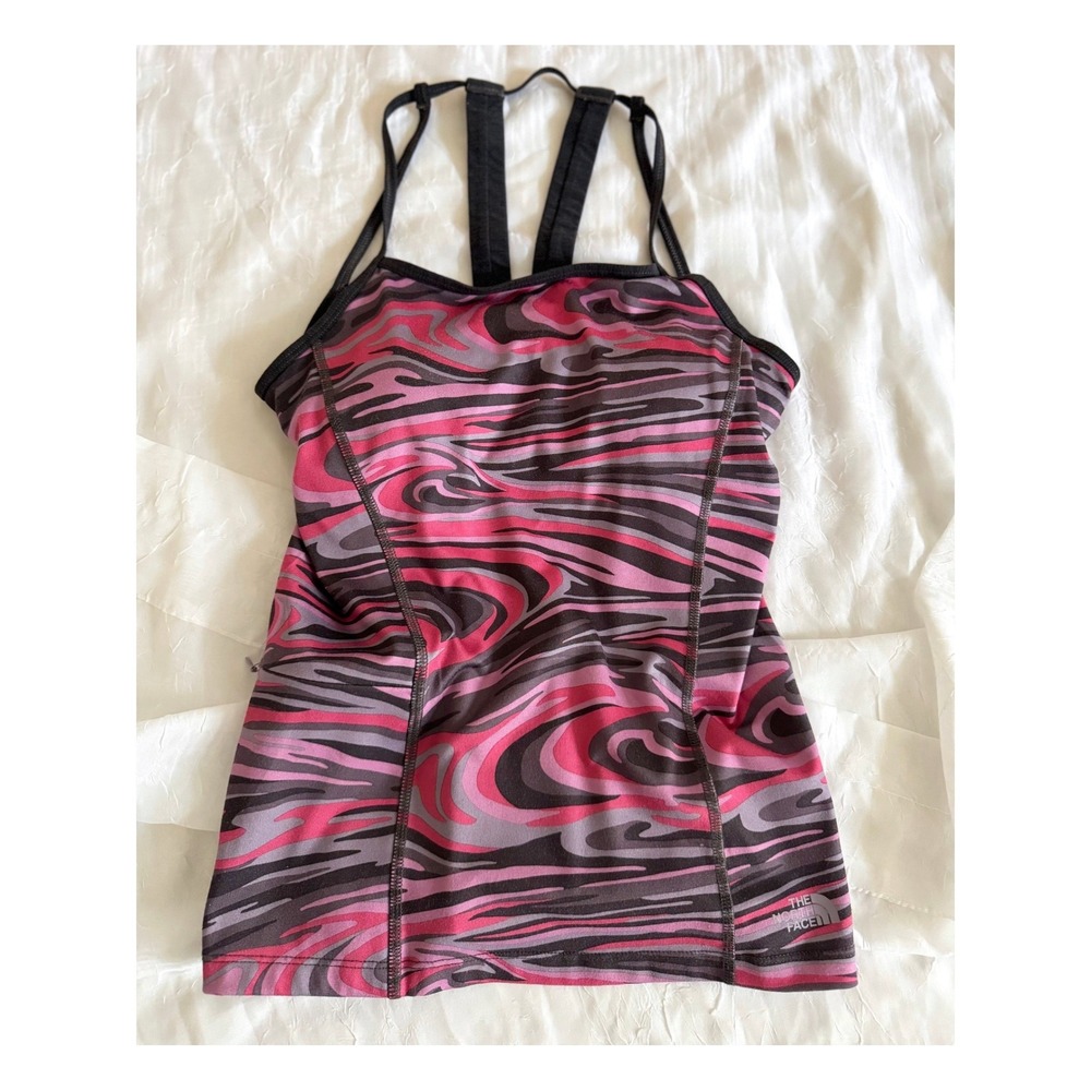 The North Face Retro Style Tank XS FlashDry Racerback Hiking, Camping, Adventure - Picture 7 of 8